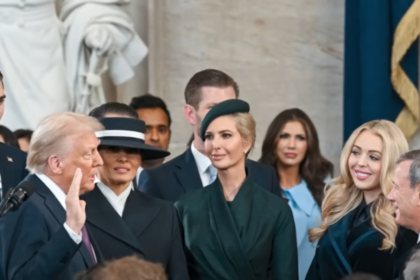 Barron Trump along with Parents and Sisters Ivanka and Tiffany