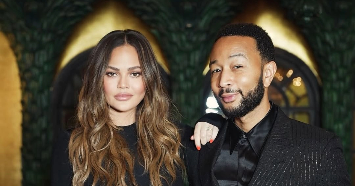 Chrissy Teigen and John Legend