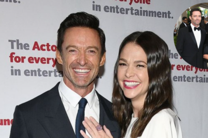 Hugh Jackman and Sutton Foster.