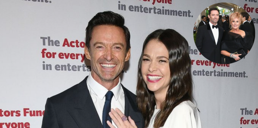 Hugh Jackman and Sutton Foster.
