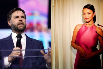 JD Vance and Selena Gomez
