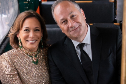 Kamala Harris with Doug Emhoff