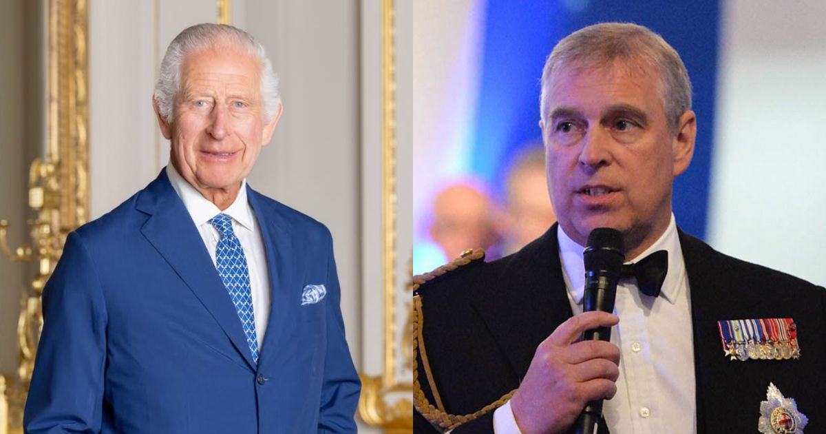 King Charles and Prince Andrew drift further apart
