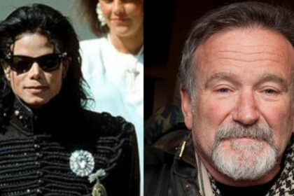 Michael Jackson and Robin Williams
