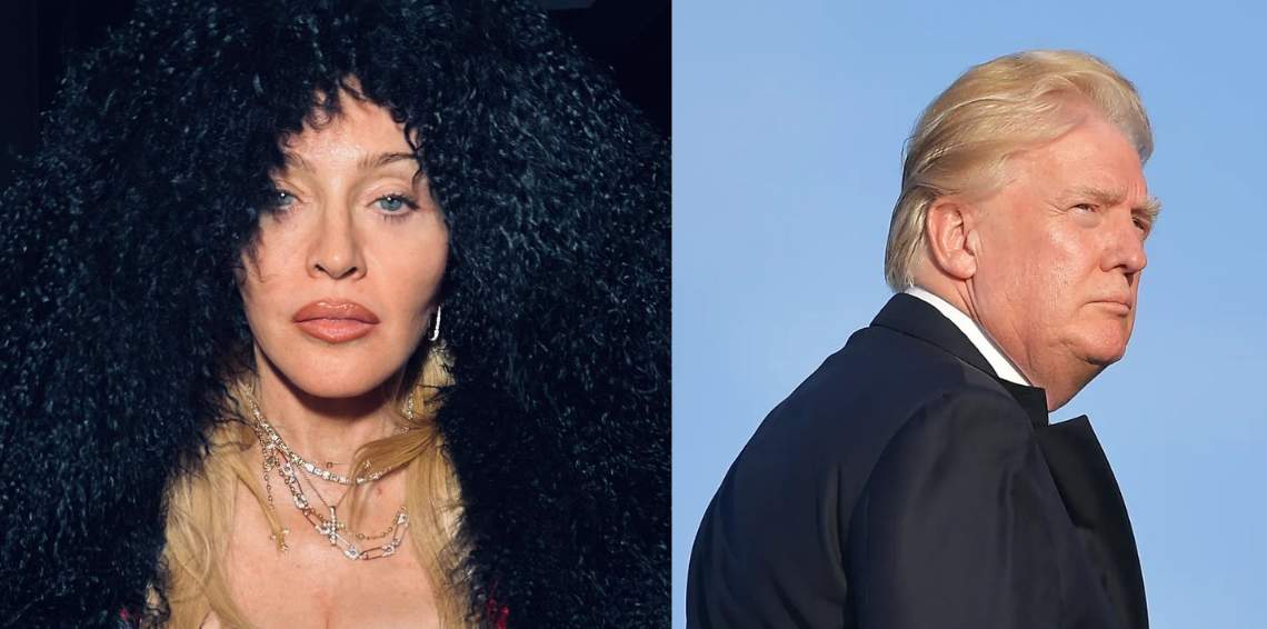 Singer Madonna Criticizes Donald Trump’s Anti-LGBTQ+ Policy.