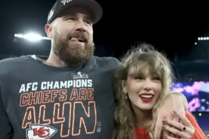 Taylor Swift with Travis Kelce