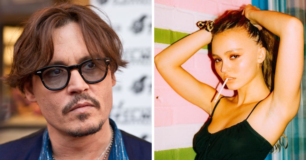 Johnny Depp and Lily-Rose Depp
