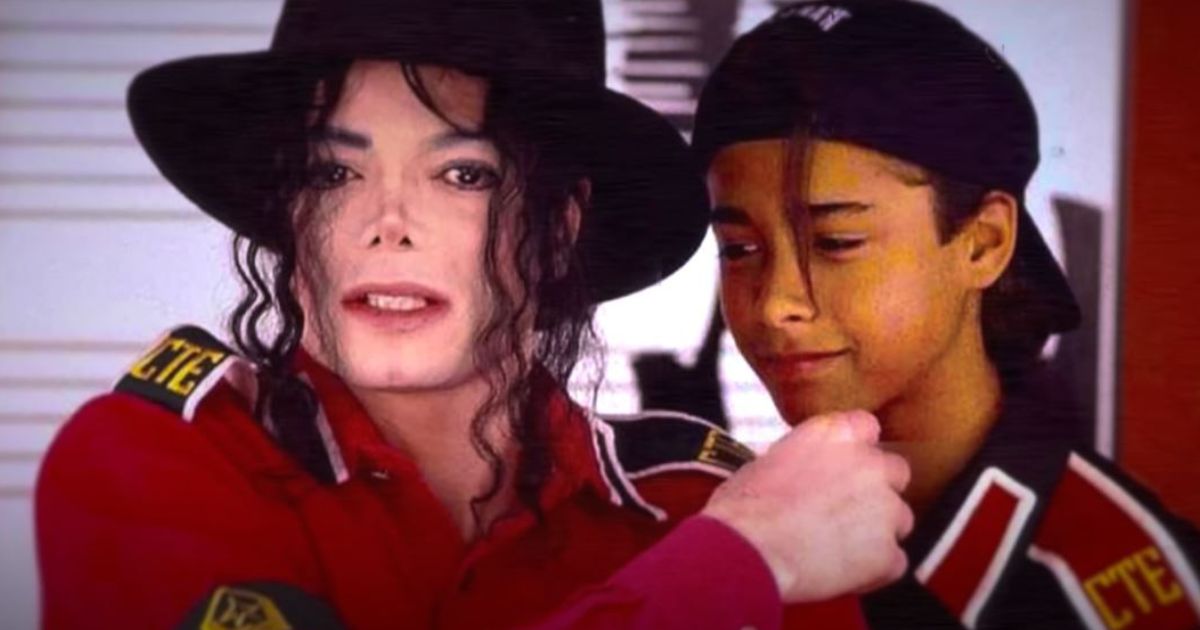 Michael Jackson with Jordan Chandler
