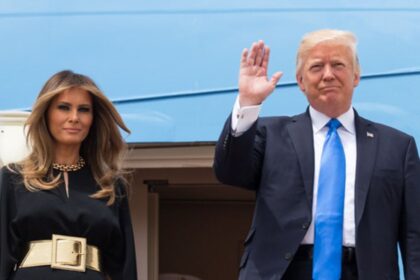Melania Trump and Donald Trump