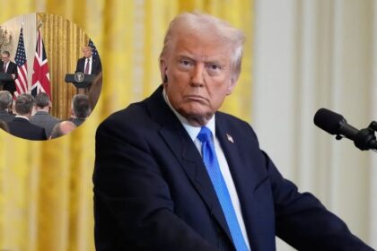 Donald Trump Kier Starmer meeting