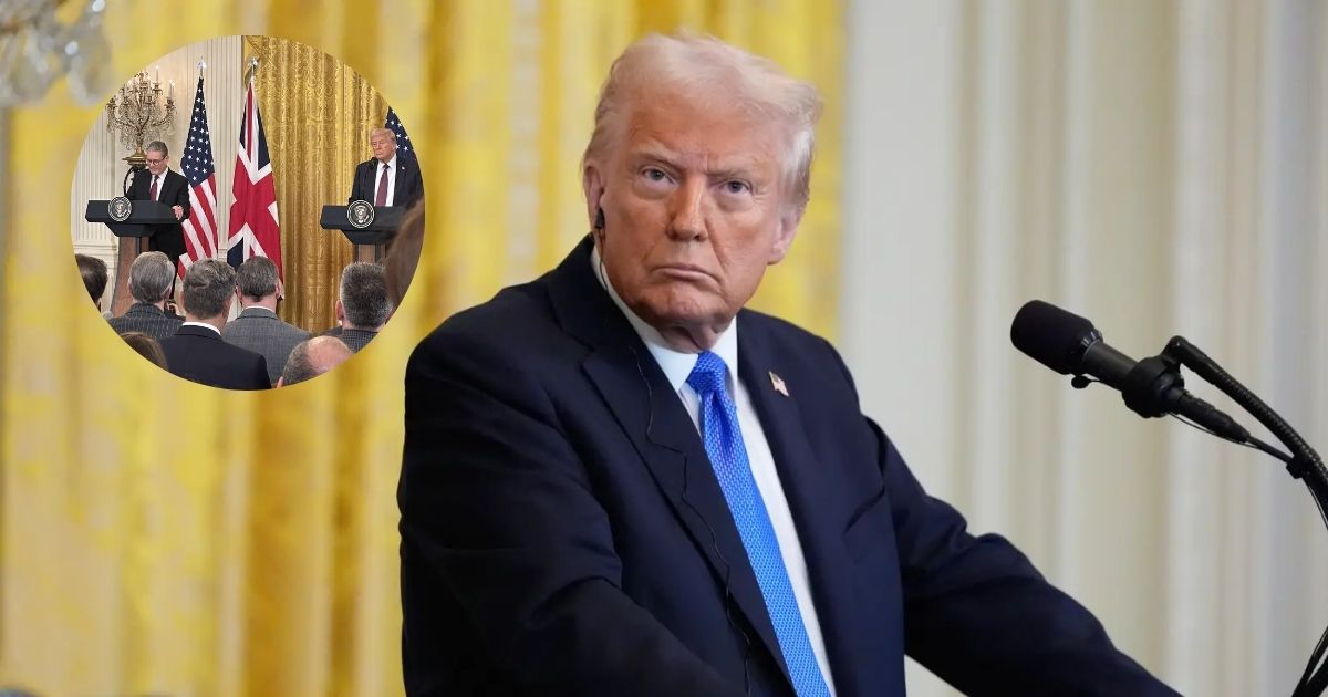 Donald Trump Kier Starmer meeting