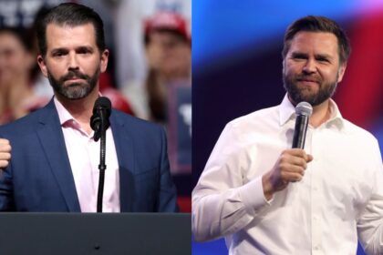 Donald Trump Jr. and JD Vance