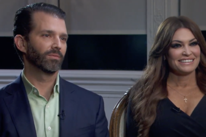 Donald Trump Jr and Kimberly Guilfoyle