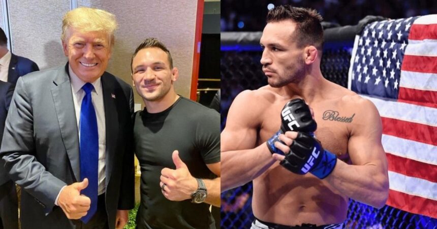 Donald Trump and UFC Fighter Michael Chandler