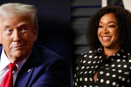Donald Trump and Shonda Rhimes voer kennedy center
