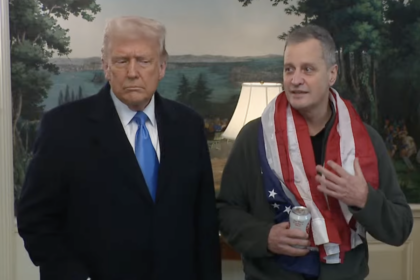 Donald Trump with Marc Fogel