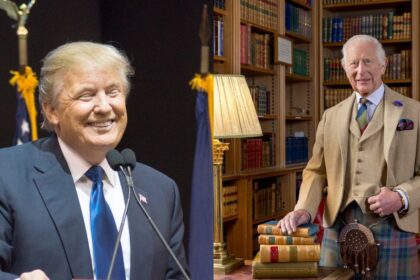President Donald Trump and King Charles III