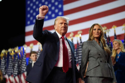 President Donald Trump and First Lady Melania Trump.