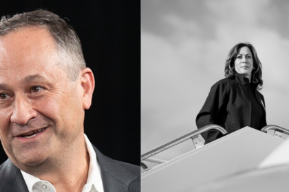 Doug Emhoff and Kamala Harris