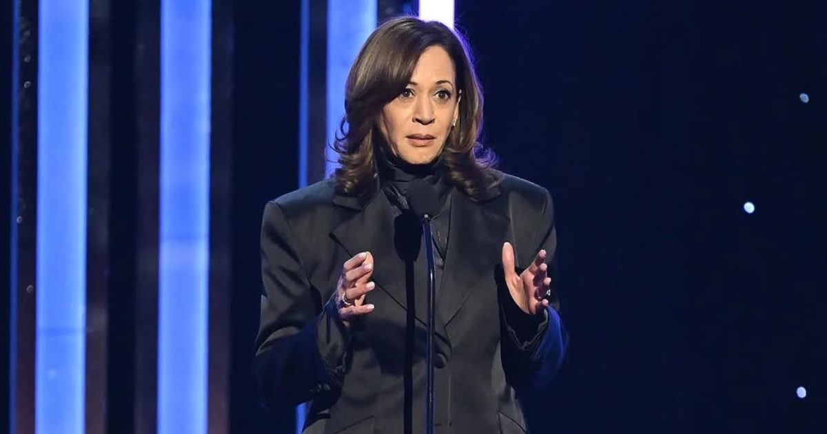 Kamala Harris' at the 2025 NAACP Image Awards on February 22- ( Credits: Instagram|@voguemagazine)