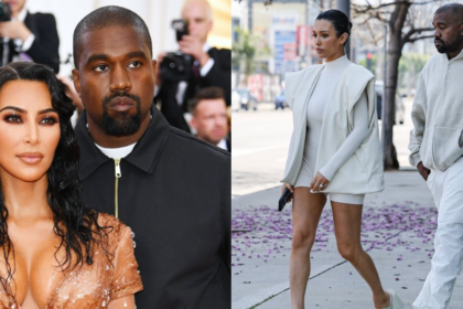 Kanye and Kim at Met Gala 2019 and Kanye and Bianca.