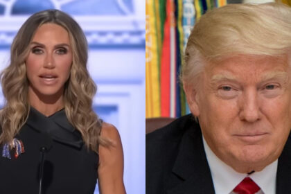 Lara Trump and Donald Trump