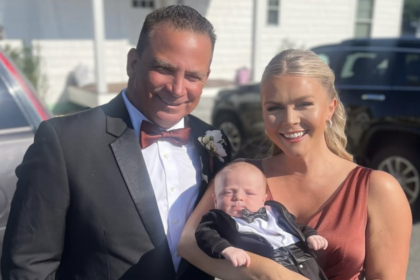 Nicholas Riccio and Karoline Leavitt