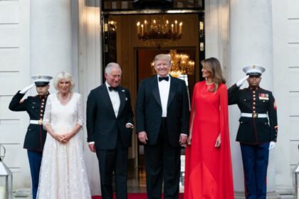 President Trump and Melania Trump