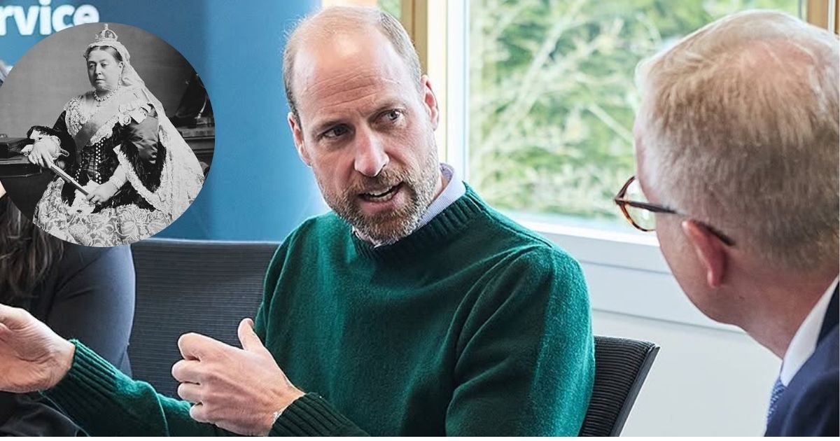 Prince William left handed