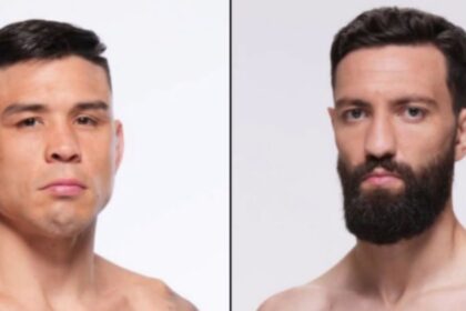 UFC Stars Ricky Simon (L) and Javid Basharat (R) ( Credits : Instagram|@bigmarcel24)