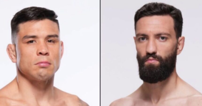 UFC Stars Ricky Simon (L) and Javid Basharat (R) ( Credits : Instagram|@bigmarcel24)