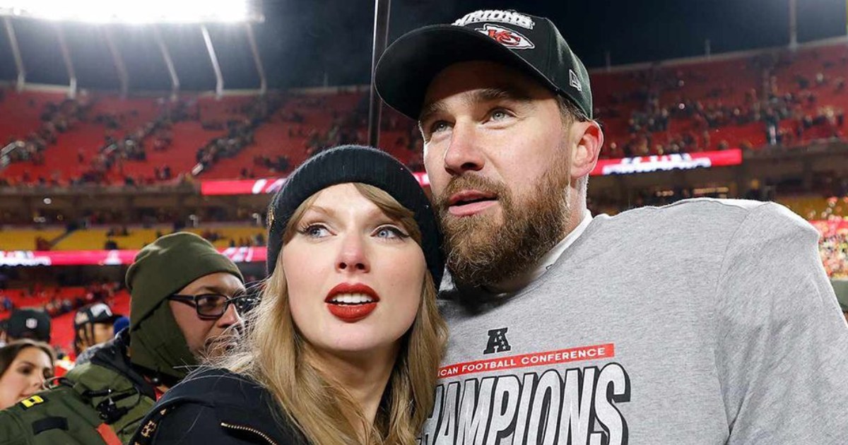 Swift with Travis Kelce