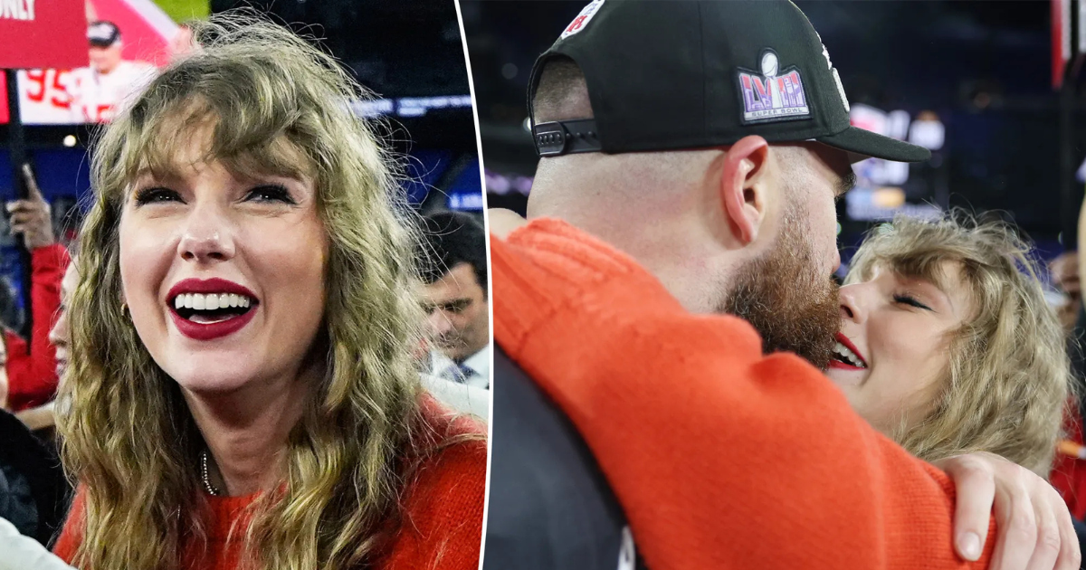 Taylor Swift With Travis Kelce