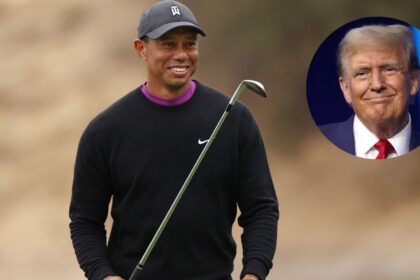 Tiger Woods and Donald Trump