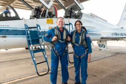 Sunita Williams and Barry Wilmore mission
