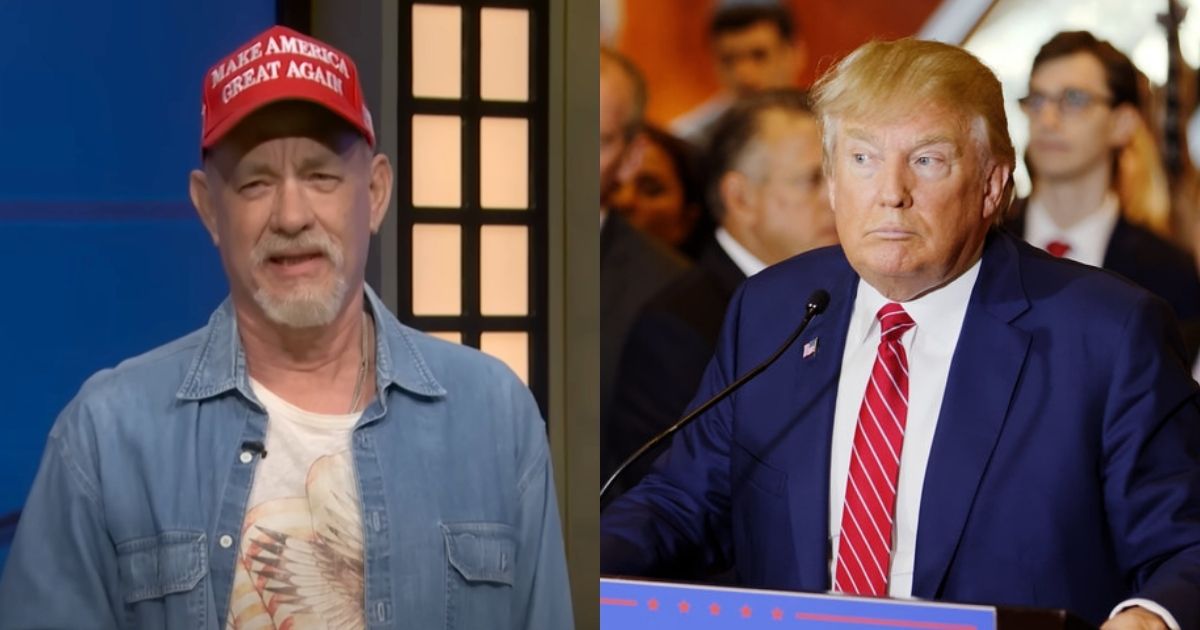 Tom Hanks and Donald Trump