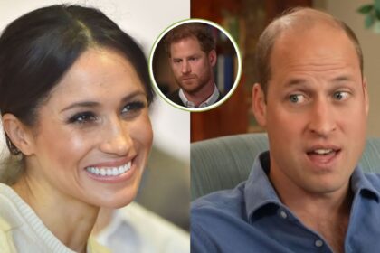 Meghan Markle, Prince Harry and Prince William