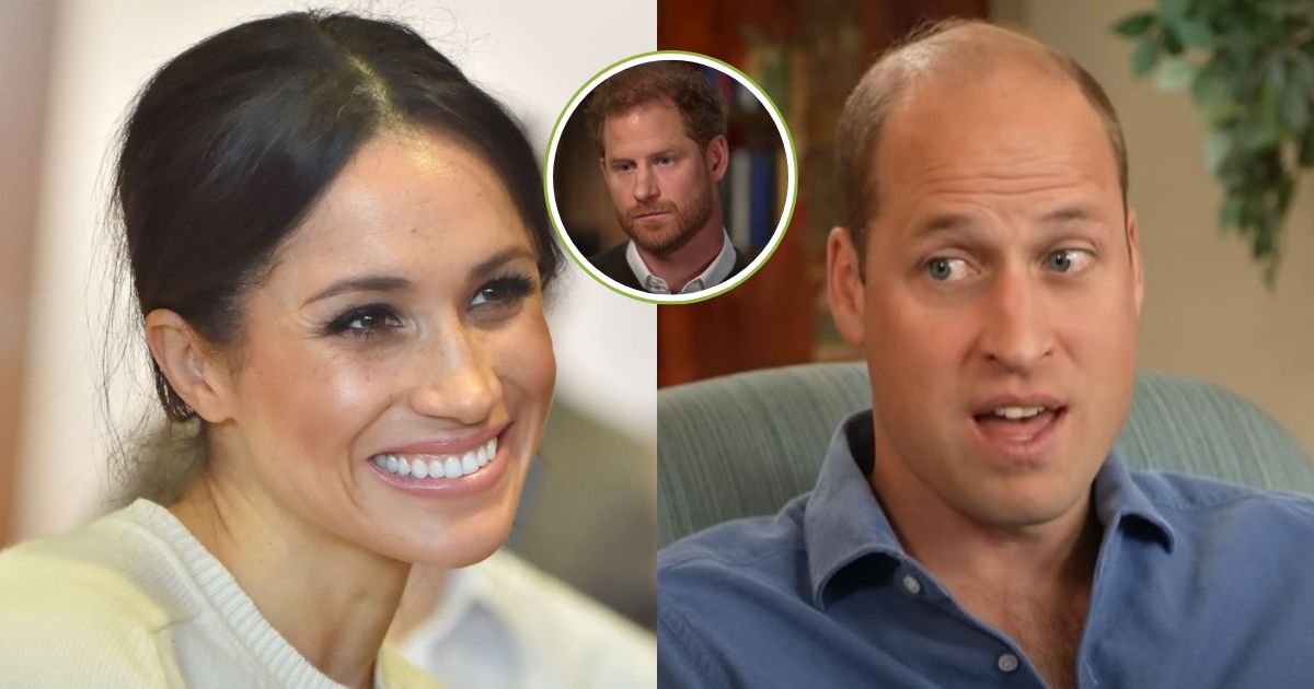 Meghan Markle, Prince Harry and Prince William