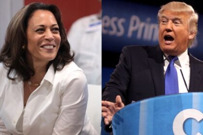 Kamala Harris and Donald Trump