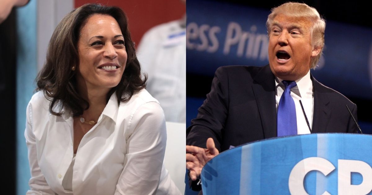 Kamala Harris and Donald Trump
