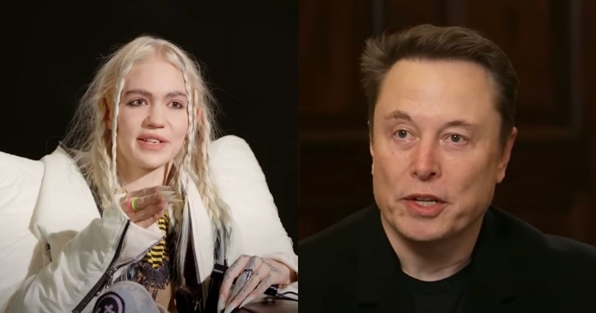 Grimes and Elon Musk