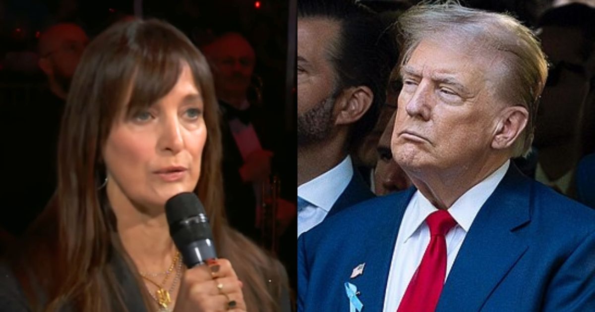 Chantal Kreviazuk and Donald Trump