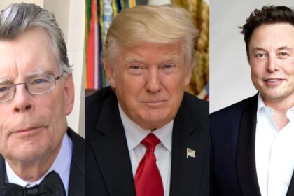 Stephen King, Donald Trump and Elon Musk