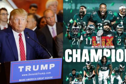 Donald Trump and Philadelphia Eagles