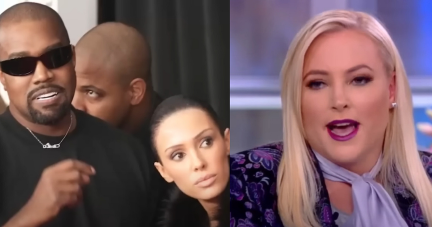 West with his wife, Meghan McCain