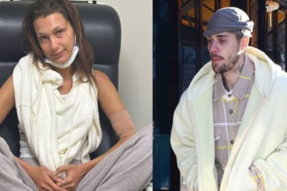 Hollywood celebs Bella Hadid and Justin Bieber