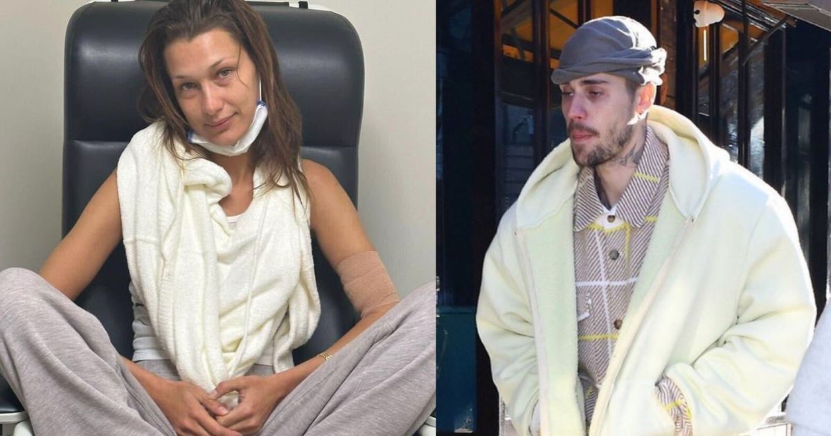 Hollywood celebs Bella Hadid and Justin Bieber