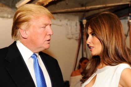 Donald Trump and Melania Trump