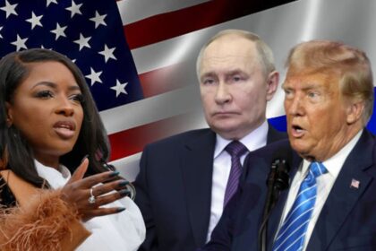 Donald Trump, Jasmine Crockett, Vladimir Putin