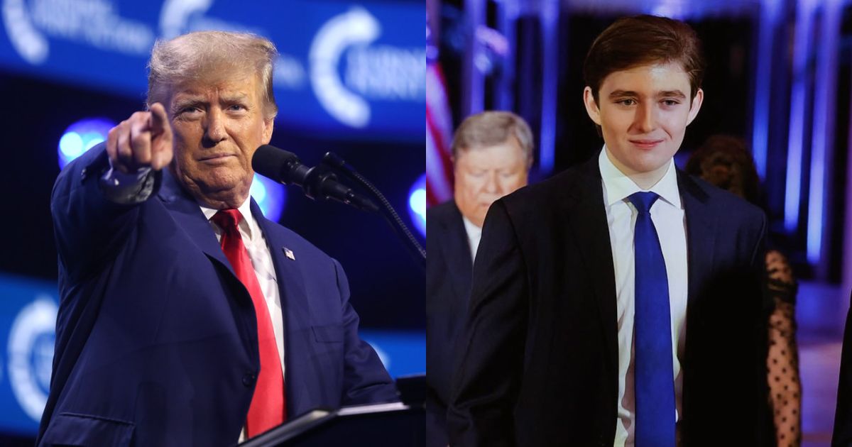 Donald Trump Says Barron Trump Has Unbelievable Tech Aptitude